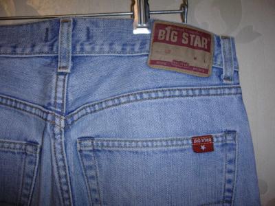 Spodnie Jeansy Big Star jak rurki Wyprzedaż Dżinsy