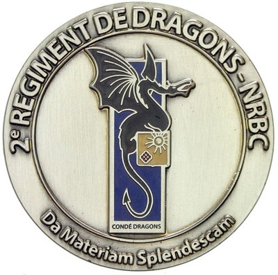 Coin - 2e Regiment de Dragons, Francja