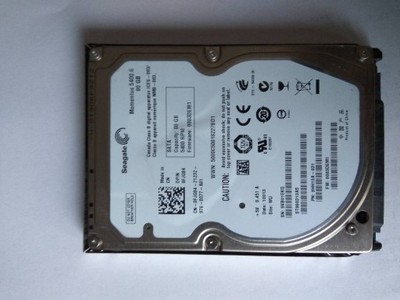 Uszkodzony HDD SEGATE 2,5&quot; ST980313AS