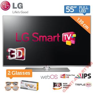 TV LG 55LB656V 500Hz SMART WiFi SKLEP W-WA 55LB650