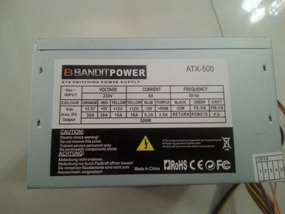 Zasilacz 500 WAT - BANDIT POWER ATX-500