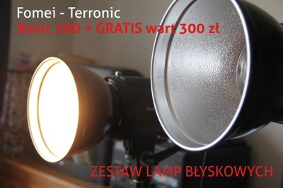 FOMEI TERRONIC BASIC 200 zestaw lamp błyskowych