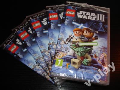 LEGO Star Wars III: The Clone Wars PSP NOWA FOLIA