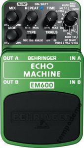 BEHRINGER EM600 ECHO MACHINE EFEKT GITAROWY WARTO!