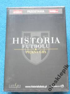 HISTORIA FUTBOLU PIĘKNA GRA komplet 7 x DVD  FOLIA