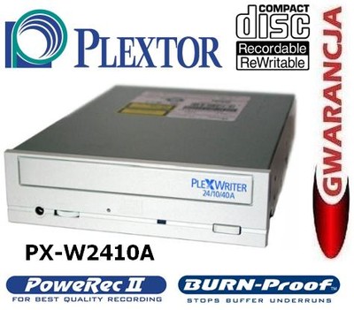 KULTOWY Plextor CD-RW PX-W2410A ATA IDE / GWAR