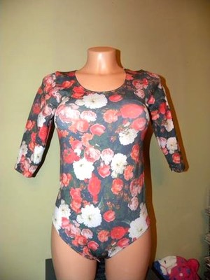 Bluzka Body NEXT w kwiaty rozm. s/m print
