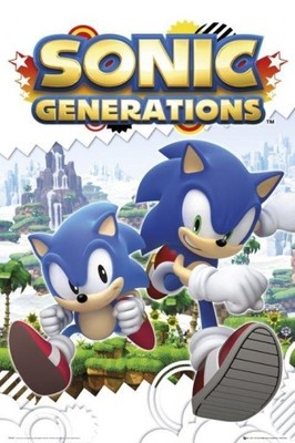 Sonic Generations Sega - plakat 61x91,5 cm