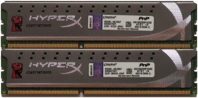 Kingston HyperX PnP 8GB DDR3-1600 KHX1600C9D3P1K2