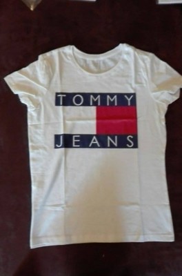 T- Shirt damski Tommy Hilfiger rozmiar S - 6819239771 - oficjalne archiwum  Allegro