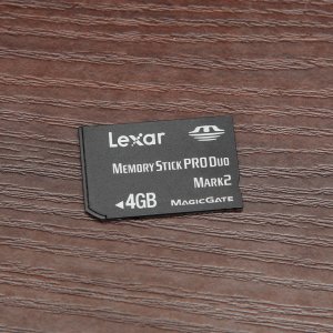 Lexar memory stick PRO DUO mark2 4GB