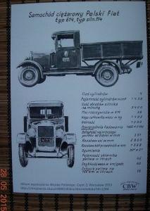 CIĘŻARÓWKA POLSKI FIAT 614 - WYPOSAŻENIE WP 1933 - 6140778608 - oficjalne  archiwum Allegro