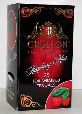 Herbata Chelton Premium czarna z maliną i miętą