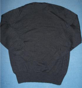 sweter  Zara XL ciemny szary męski