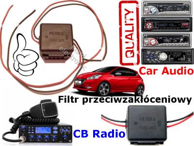 Filtr samochodowy przeciwzakłóceniowy CB radia 3A