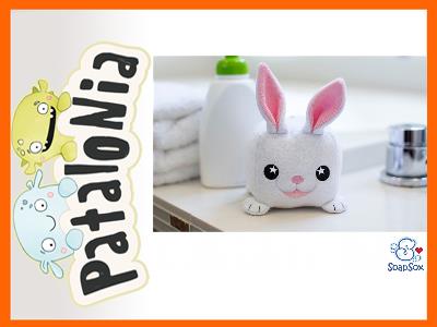 SOAPSOX Kąpielowy przyjaciel - Myjka mini królik