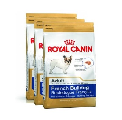 ROYAL CANIN French Bulldog Buldog Adult 3x3kg=9kg