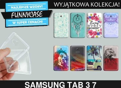 Funnycase Samsung Tab 3 7.0 Etui slim wzory BC + F