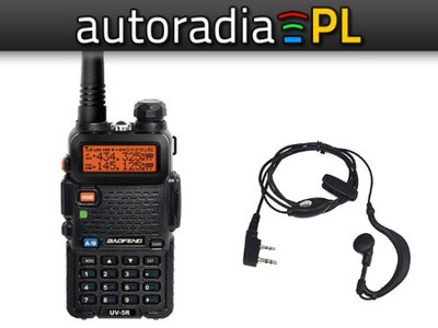 Baofeng UV-5R Radiotelefon PMR Duobander PTT