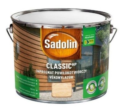 SADOLIN CLASSIC- impregnat do drewna 9l, dąb jasny