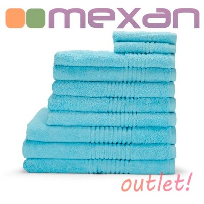 Zestaw Ręczników 10 Szt Aqua