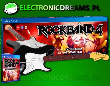ROCKBAND ROCK BAND 4 + GITARA STRATOCASTER PS4 WWA