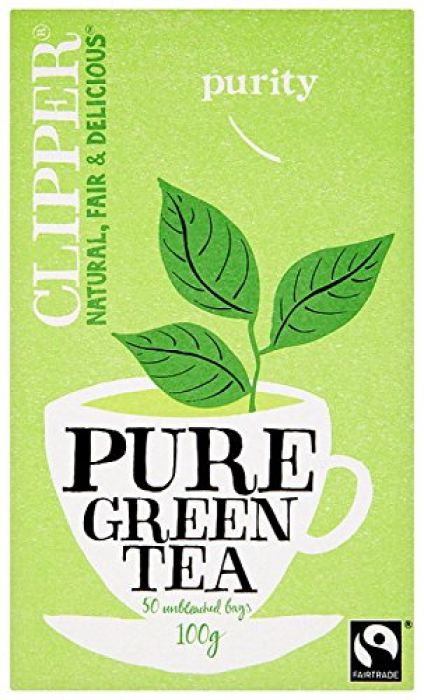 Clipper Pure Green 50 Teabags (Pack of 6, Total 30