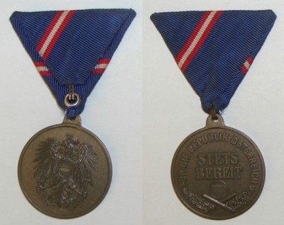 Austria - medal Stets Bereit, oryginał