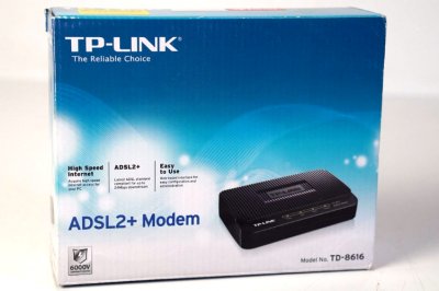 TP-LINK ADSL2+ MODEM TD-8616 24Mbps