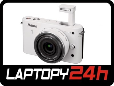Nikon 1 J1 10.1Mpix 3'' FullHD HDMI 4tyś. +10-30mm