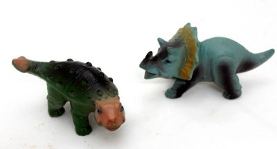 Gumowe DINOZAURY oldschool zabawki figurki R307