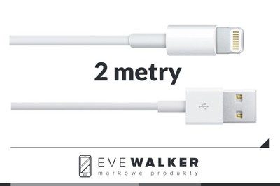 Kabel USB 2metry do ładowania DŁUGI iPhone 6 /Plus