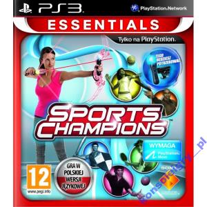 Sports Champions PL MOVE PS3 NOWA w24H FOLIA WAWA