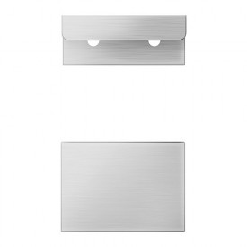 IKEA BLANKETT Uchwyt aluminium 50mm, 2 szt.