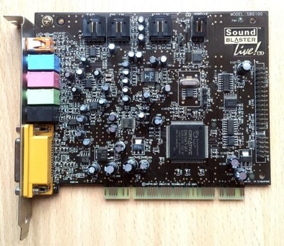 Sound Blaster Live 5.1 SB0100 karta dźwiękowa PCI