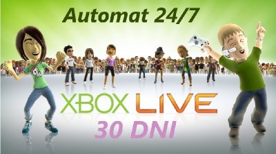 XBOX LIVE GOLD~30 DNI~1 MIESIĄC~WYPRZEDAŻ~AUTOMAT!