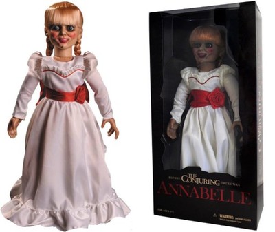 ANNABELLE lalka z horroru (45 cm) MEZCO - 6680768427 - oficjalne archiwum  Allegro