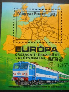 Węgry - kolejnictwo - Mi. bl.137 **