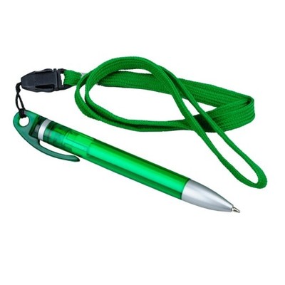 Długopis na smyczy zielony 73394.05 - 6063112816 - oficjalne archiwum  Allegro
