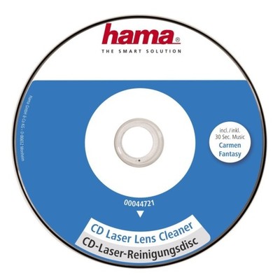 Płyta czyszcząca HAMA lens cleaner CD / DVD LN54