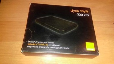 Dysk PVR 320 GB do dekodera TV WHD 80