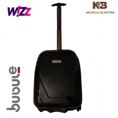 Wizzair mała walizka bagaż pokładowy 42x32x20 - 6121031451 - oficjalne  archiwum Allegro