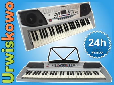 Keyboard Organy z Mikrofonem 76cm 2083 GRATIS KURS