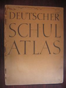 Deutscher Schul Atlas - niemiecki atlas z 1943