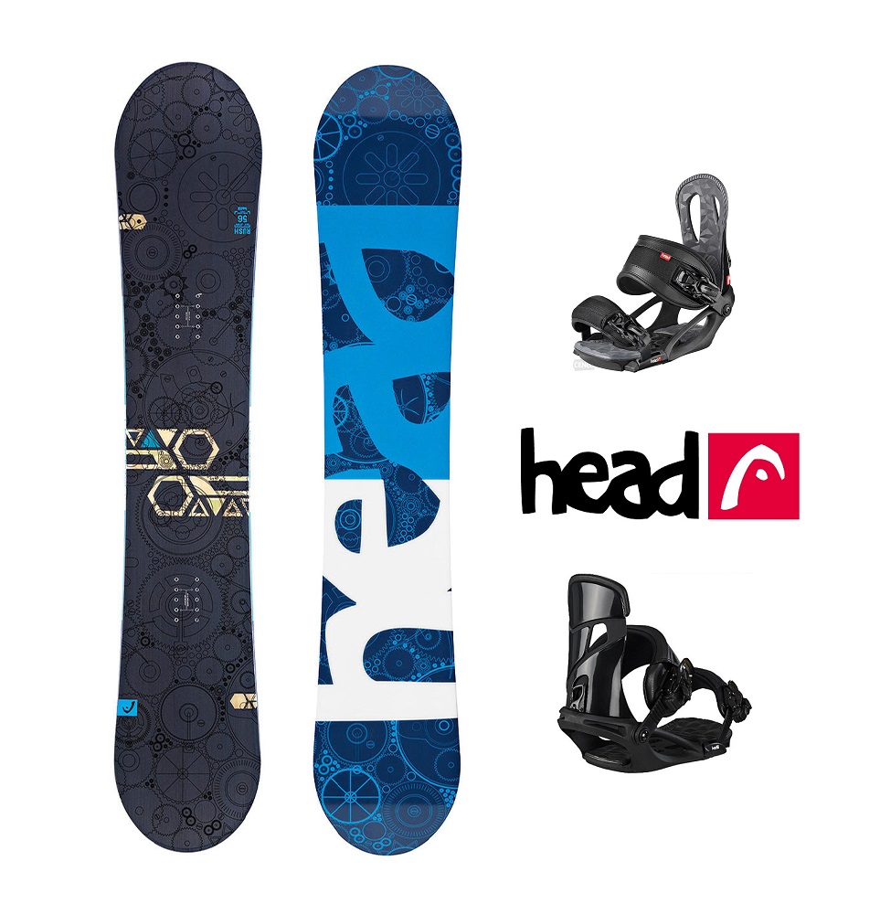 Deska snowboardowa HEAD Rush 162 WIDE + wiązania - 7057334468 - oficjalne  archiwum Allegro