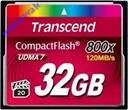 *** Compact Flash Transcend 32 GB UDMA7 800x ! ***