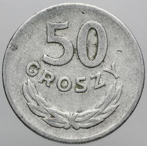 1865. 50 groszy 1968, st.4+