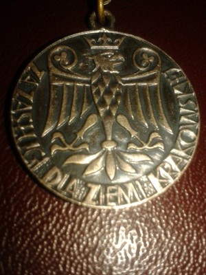 medal Zasłużony dla ziemi krakowskiej