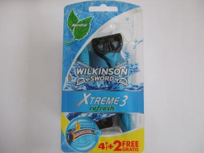 WILKINSON Xtreme 3 refresh golarka 4+2 gratis