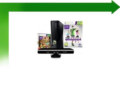 Konsola MICROSOFT Xbox 360 4 GB + Kinect